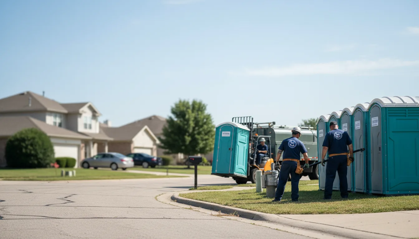 Porta Potty Rental in Verona, OH near me
